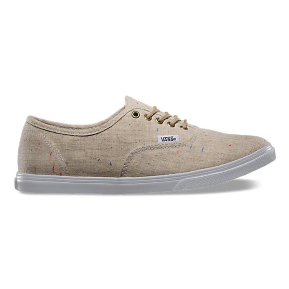 Speckle Linen Authentic Lo Pro Vans